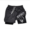 Anime Print Beach Shorts