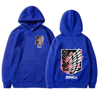 Attack on Titan Pink Accent Hoodie 4