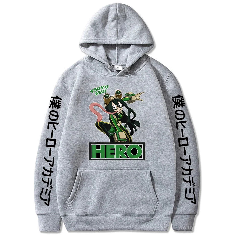 Tsuyu Asui MHA Hoodie