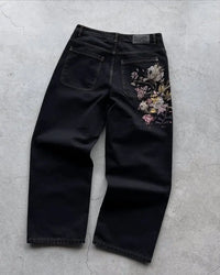 Night Walker Retro Embroidered Two-Piece Set 5