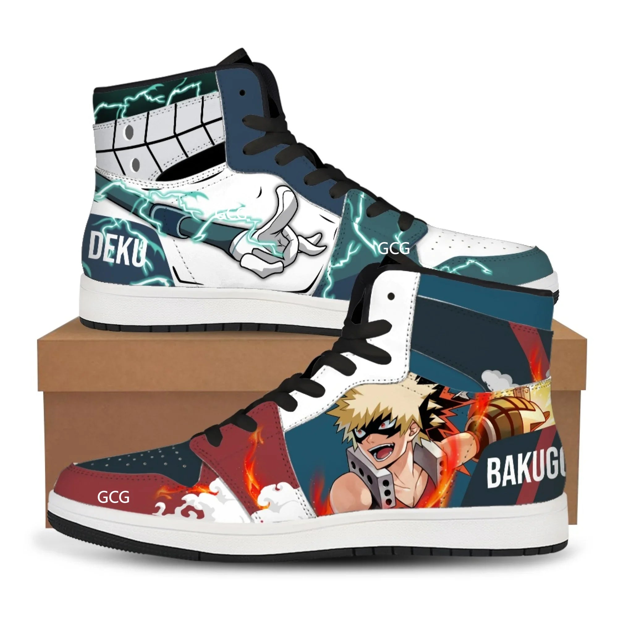 Bakugou Katsuki Anime Sneakers
