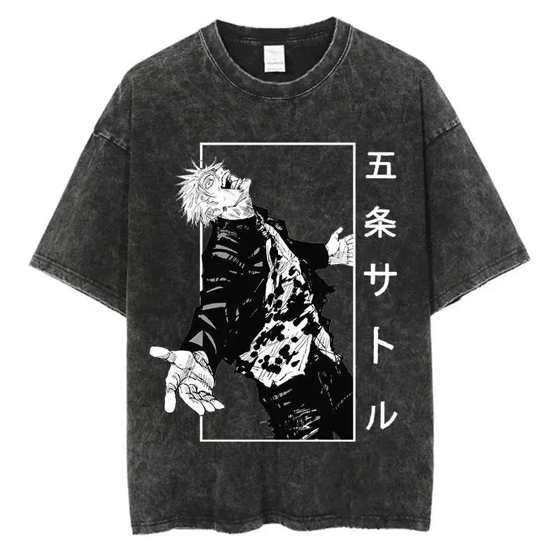 Jujutsu Kaisen acid washed T-Shirt