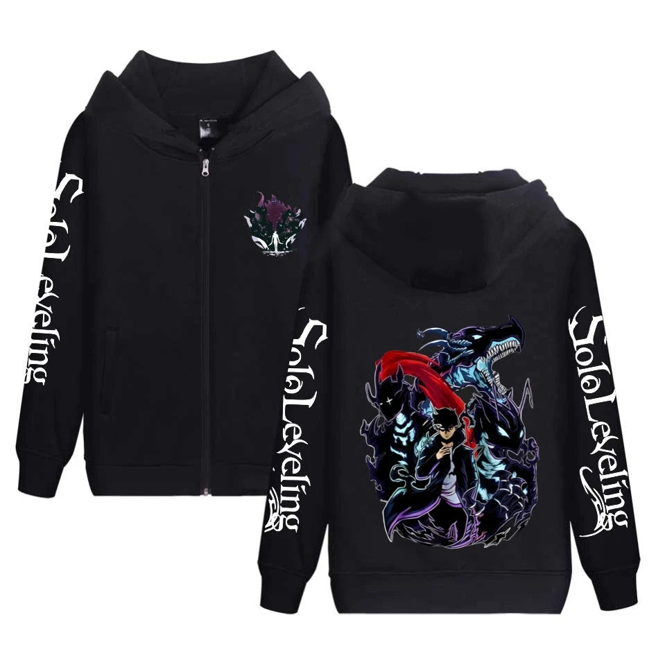 Solo Leveling Zip Hoodie