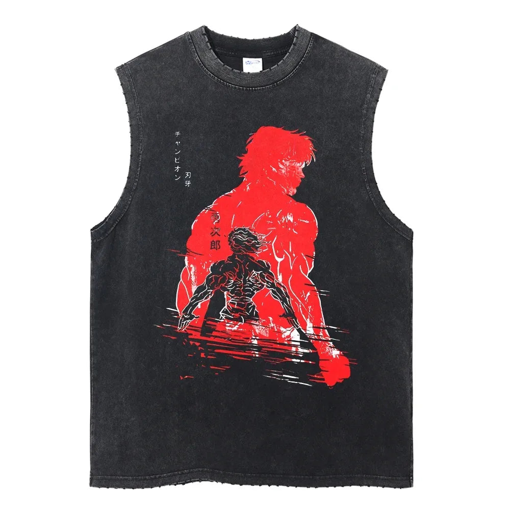 Baki Hanma Oversized Tank Top