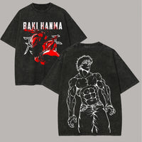 Baki Hanma Retro Washed Tee 4