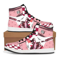 Demon Slayer High-Top Anime Sneakers | Kimetsu No Yaiba Shoes 2