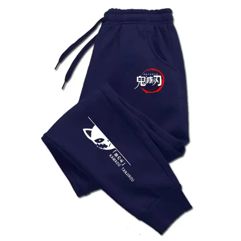 Demon Slayer comfortable warm sports pants
