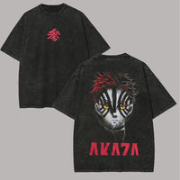 Demon Slayer Acid Washed Graphic Tee 2