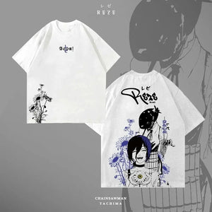 "Chainsaw Man Reze Graphic T-Shirt