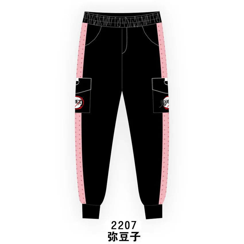 Kamado Tanjirou Agatsuma Zenitsu Casual Cargo Pants