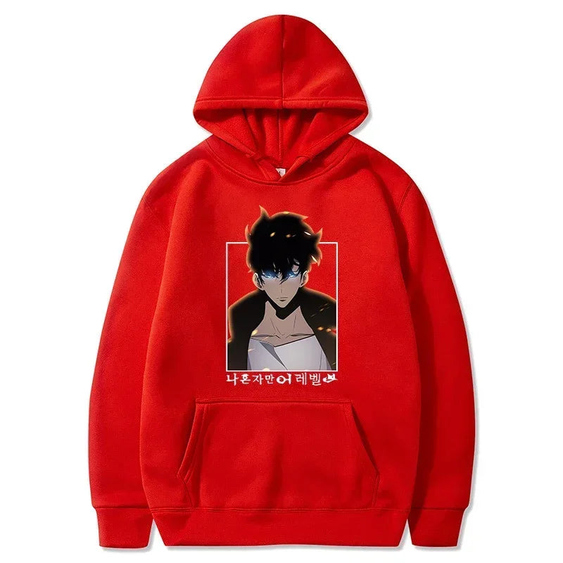 Sung Woo Solo Leveling Anime Hoodie