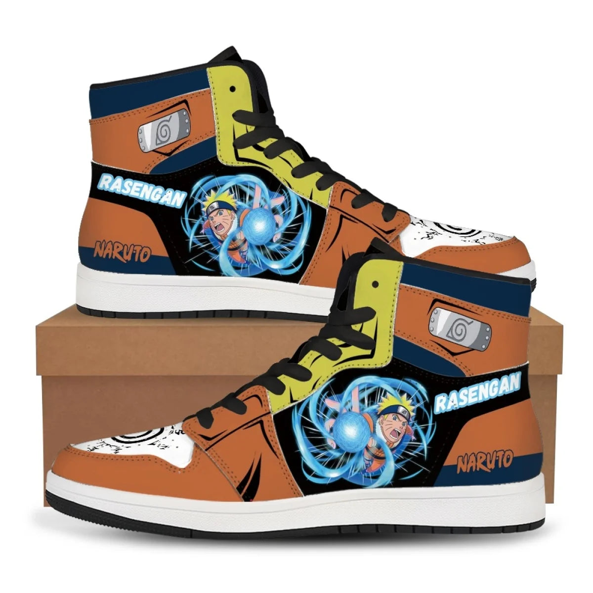 Naruto Basketball Shoes | Naruto Uzumaki Anime Footwear