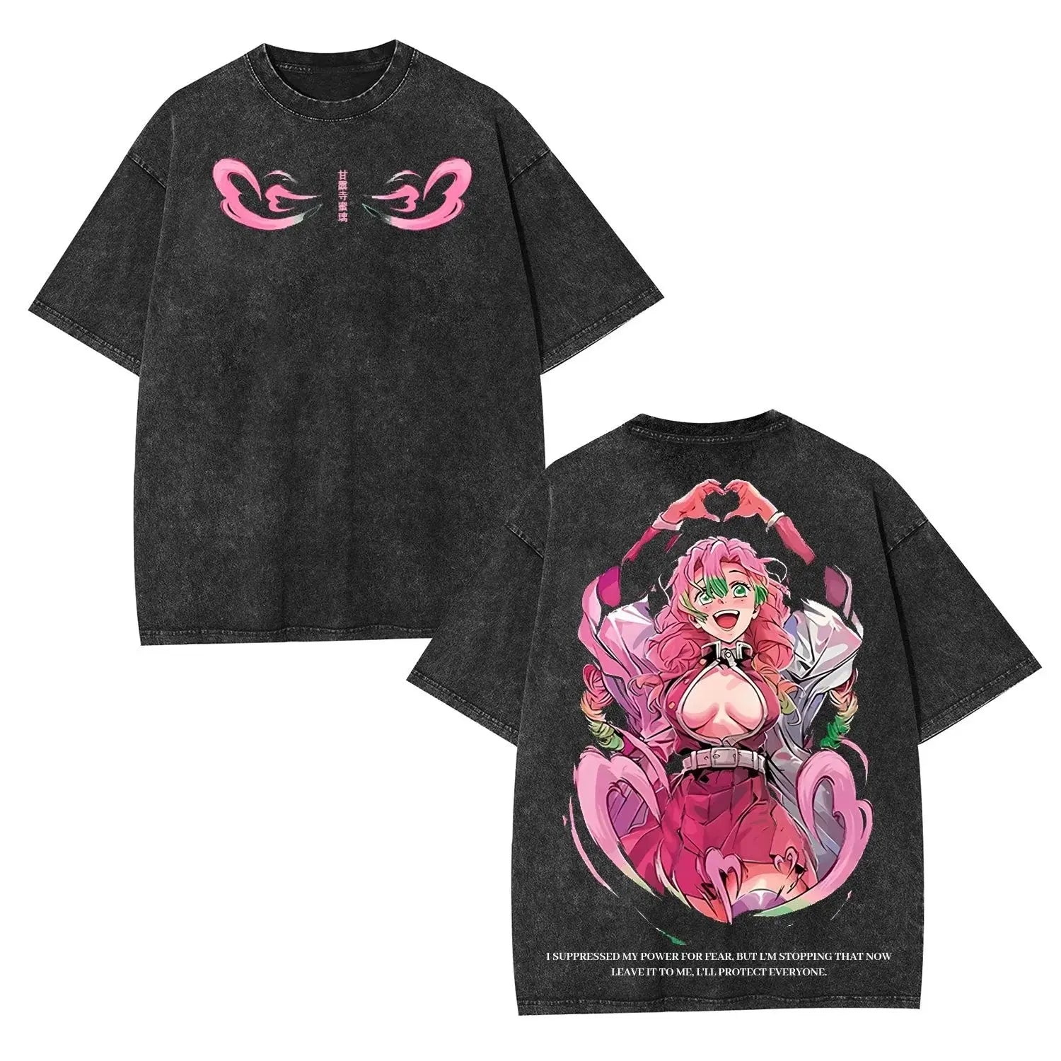 Demon Slayer Short Sleeved Oversized T-Shirt