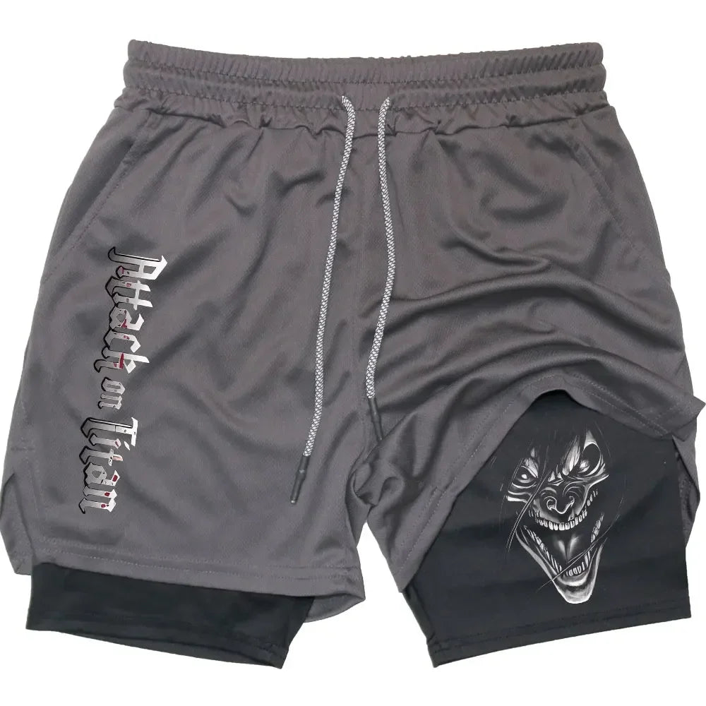 Attack on Titan Gym Shorts
