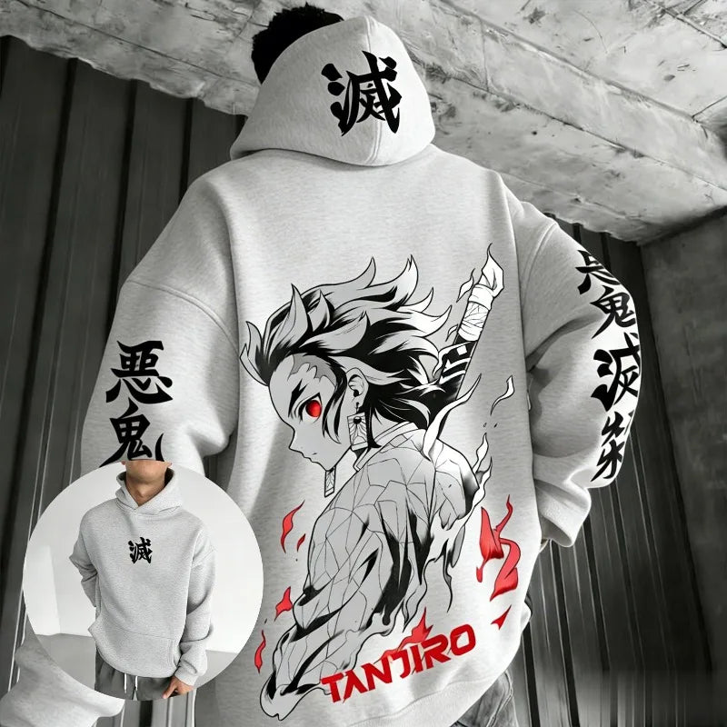 Demon Slayer Tanjiro Anime Hoodie