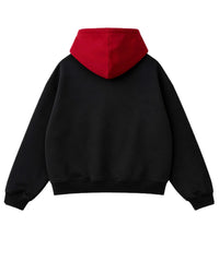 Red Itadori Hoodie Oversized Black Red Streetwear Jacket 2