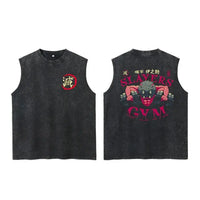 Demon Slayer Tank Tops Man Sleeveless gym shirt 5