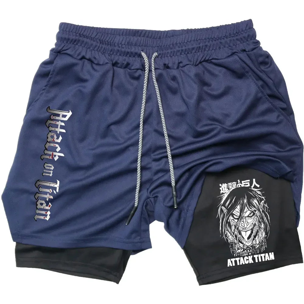 Attack on Titan Gym Shorts