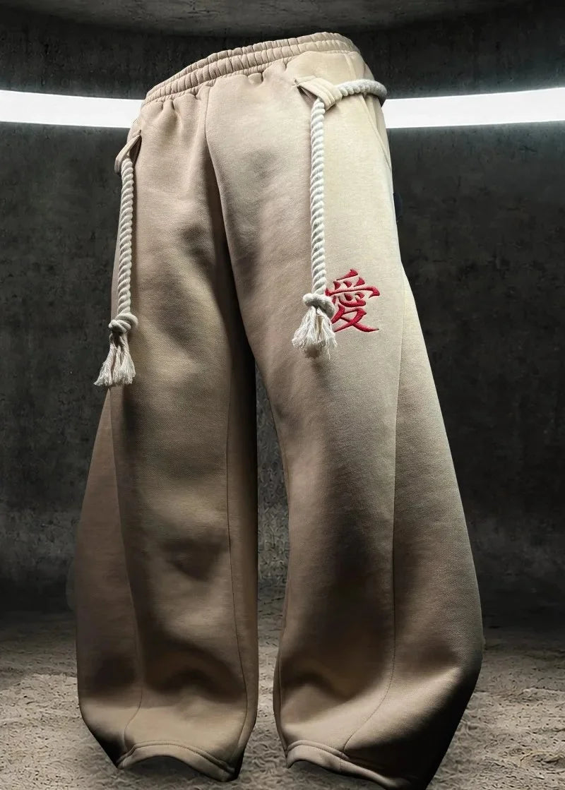 Vintage Harajuku Sweatpants - Wide Leg