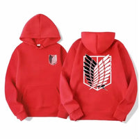Attack on Titan Vintage Pullover Hoodie | AOT Streetwear 7