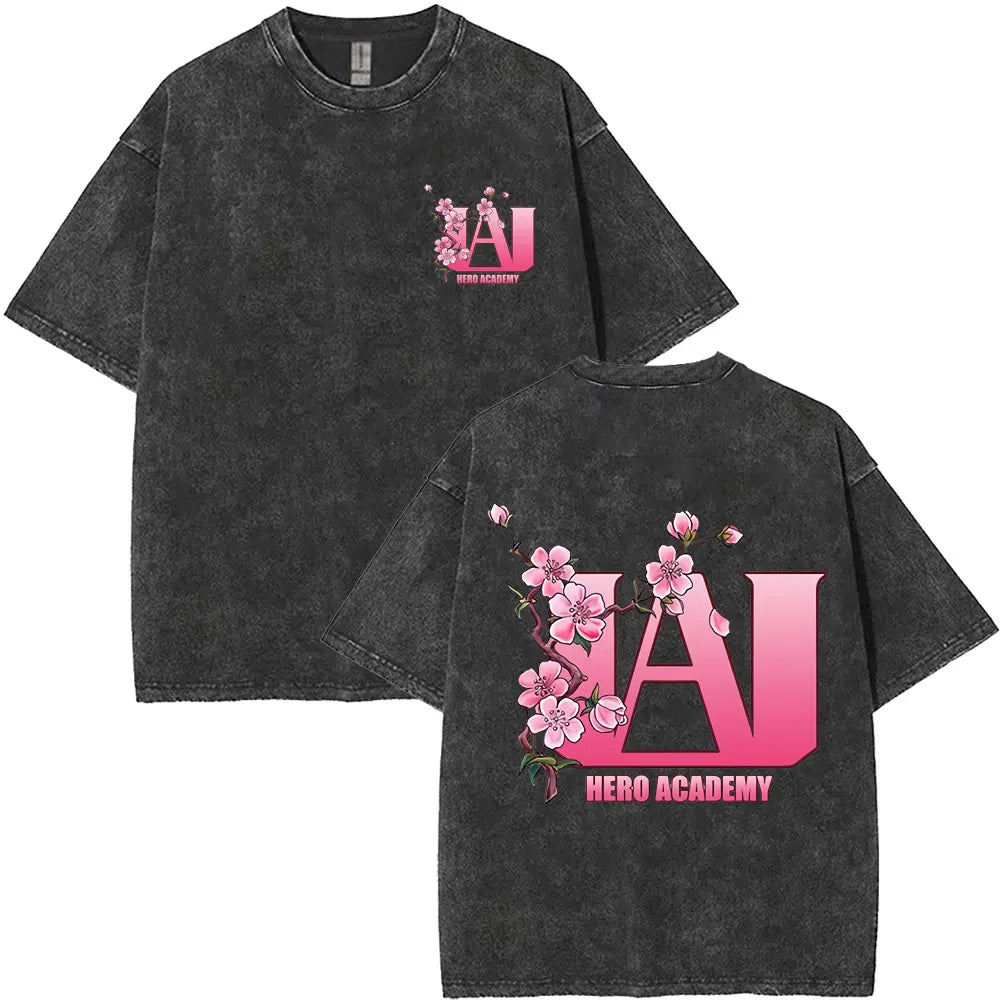 My Hero Academia T-shirt Kawaii Ochaco Uraraka T Shirts