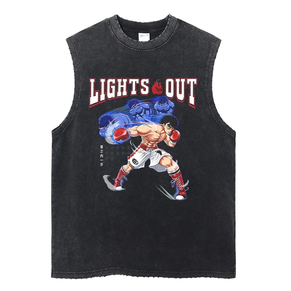 Baki Hanma Oversized Tank Top