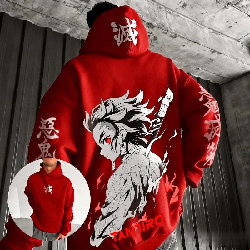 Demon Slayer Tanjiro Anime Hoodie