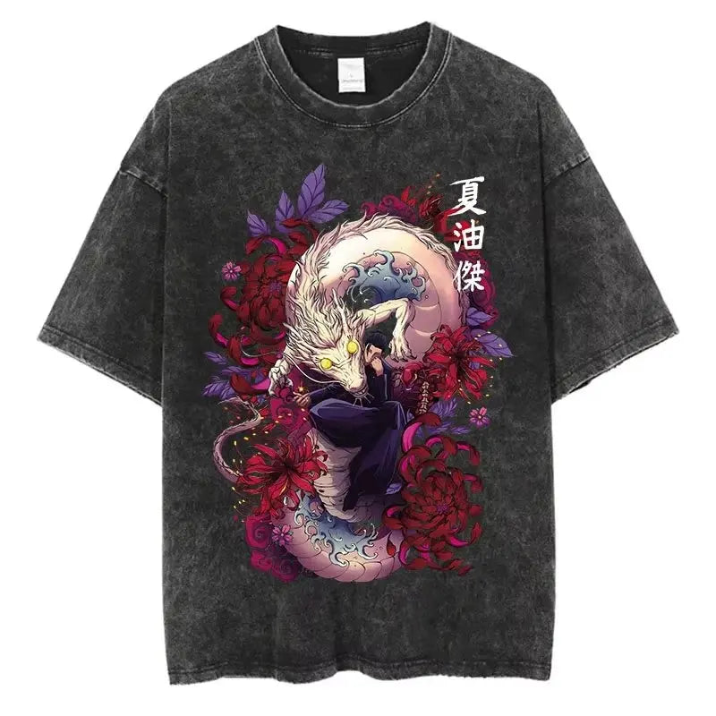 Jujutsu Kaisen acid washed T-Shirt