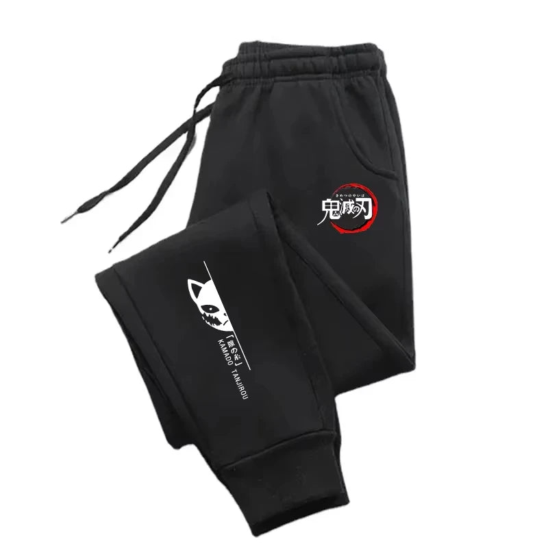 Demon Slayer comfortable warm sports pants