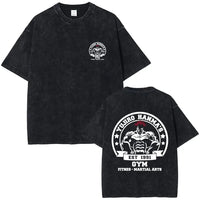 Baki The Grappler Washed Tee 5