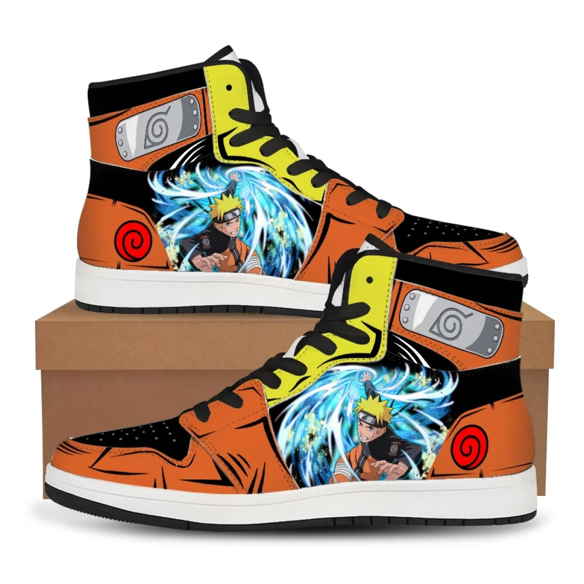 Naruto Anime Sneakers | Naruto Uzumaki Fan Shoes