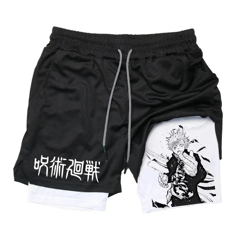 Jujutsu Kaisen 2-in-1 Shorts