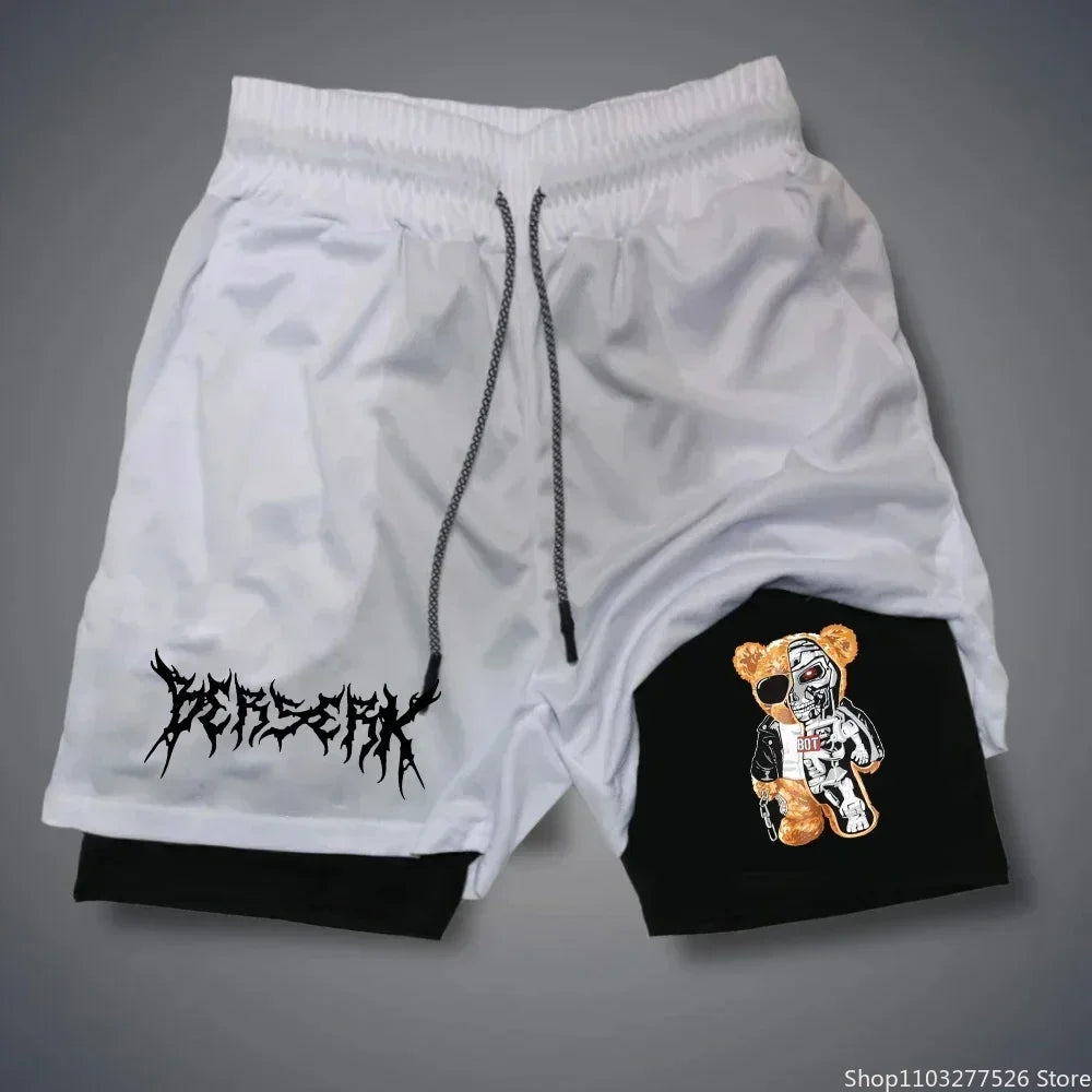 Anime Basketball Gym Shorts