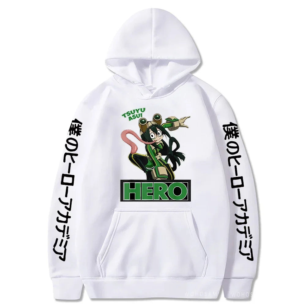 Tsuyu Asui MHA Hoodie