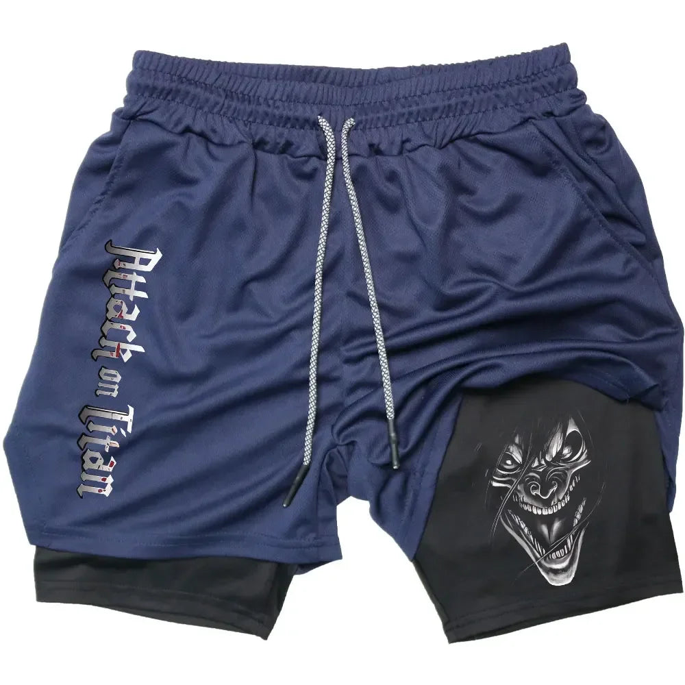 Attack on Titan Gym Shorts