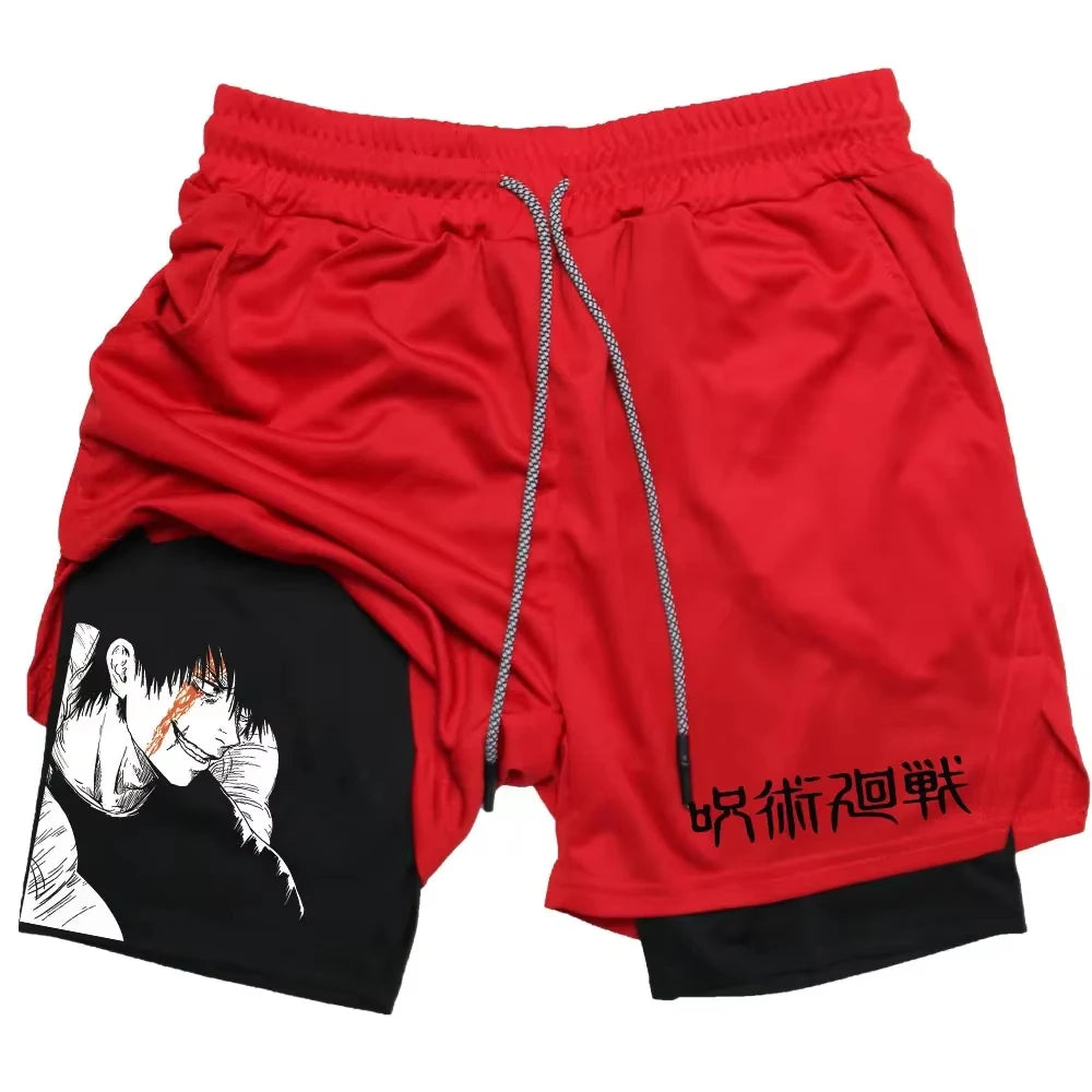 Jujutsu Kaisen Compression Shorts | JJK Performance Shorts