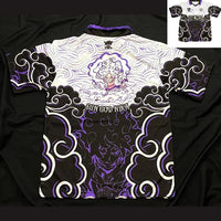 Purple Reign One Piece Luffy Sun God Jersey Unisex 3