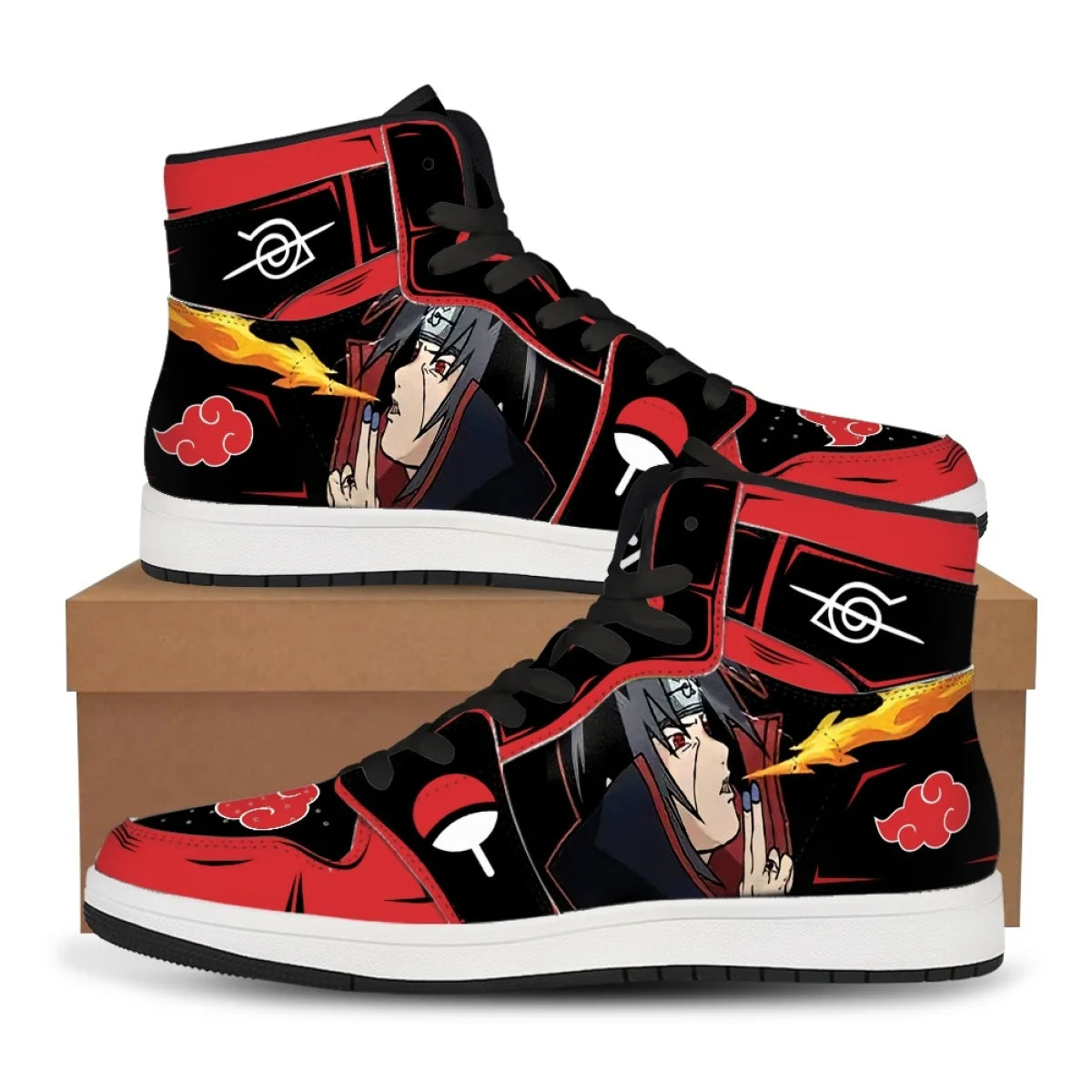 Naruto Anime Sneakers | Naruto Uzumaki Fan Shoes