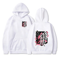 Attack on Titan Pink Accent Hoodie 6