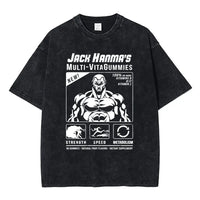 Baki The Grappler Washed Tee 4