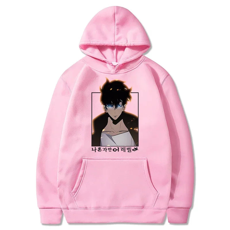 Sung Woo Solo Leveling Anime Hoodie