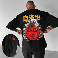 Naruto Men's T-shirt Oversized Half-sleeved Top 3