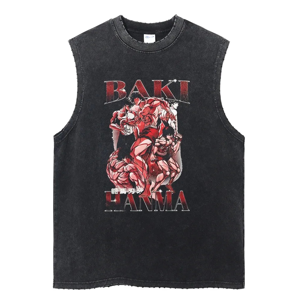 Baki Hanma Oversized Tank Top