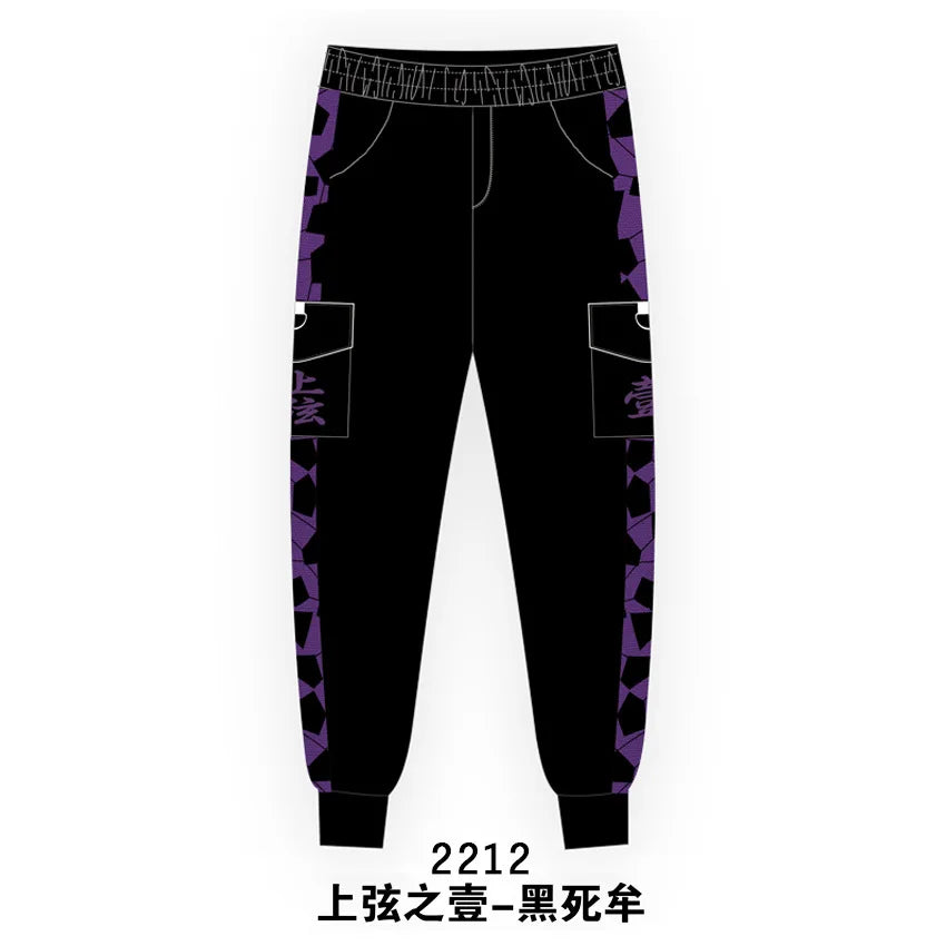 Kamado Tanjirou Agatsuma Zenitsu Casual Cargo Pants