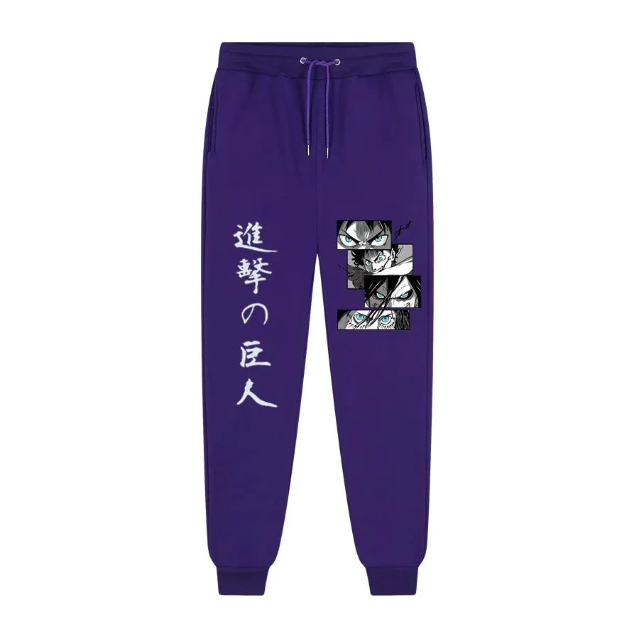 Harajuku Attack on Titan Pants