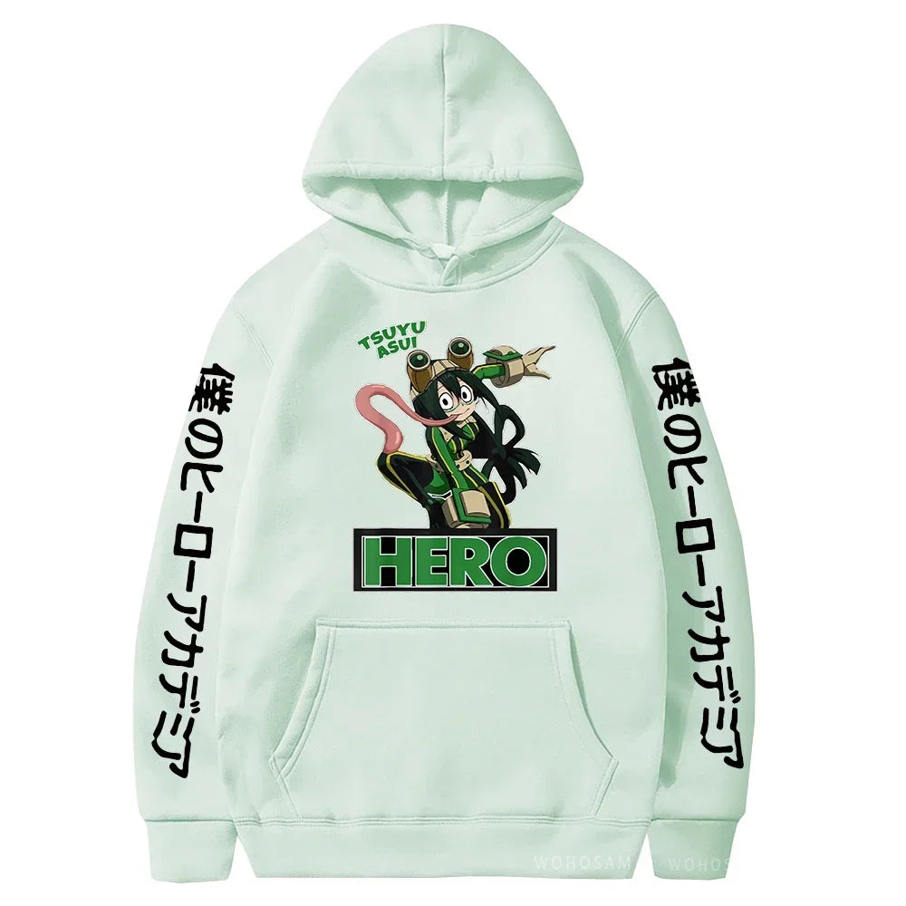 Tsuyu Asui MHA Hoodie