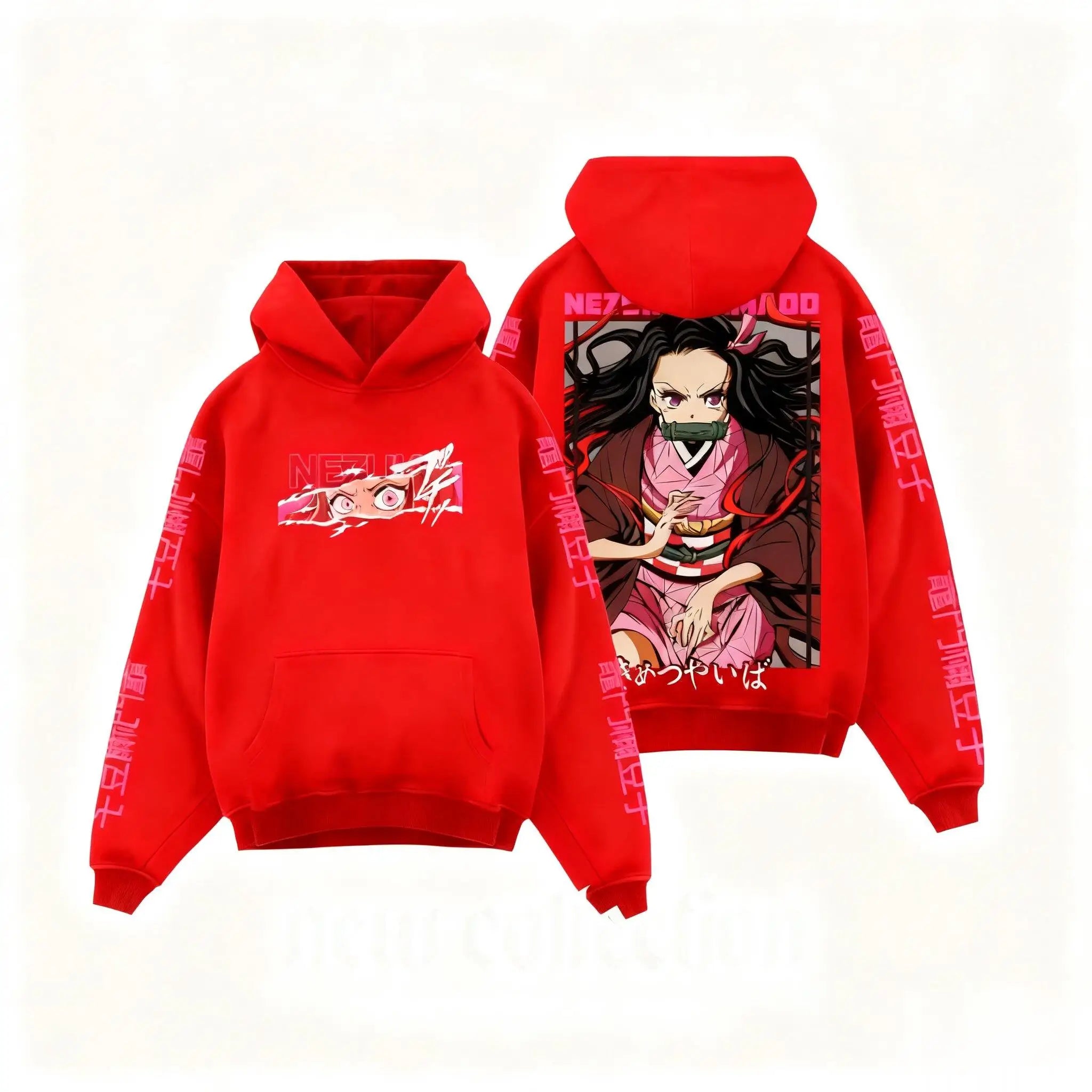 Demon Slayer Nezuko Hoodie Anime Pullover