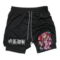Jujutsu Kaisen Graphic Shorts | JJK Anime Streetwear Shorts 5