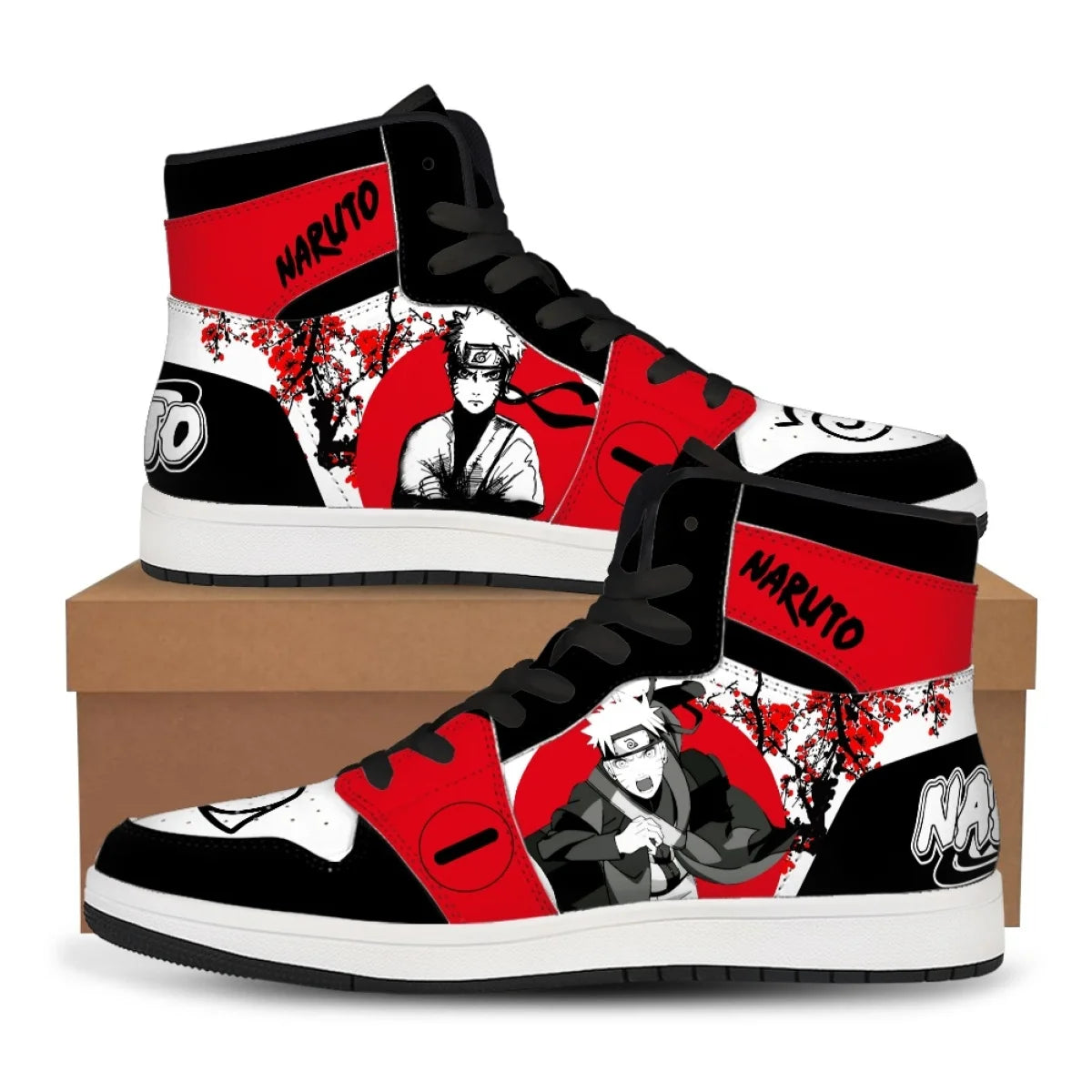 Naruto Basketball Sneakers Men | Naruto Athletic Shoes