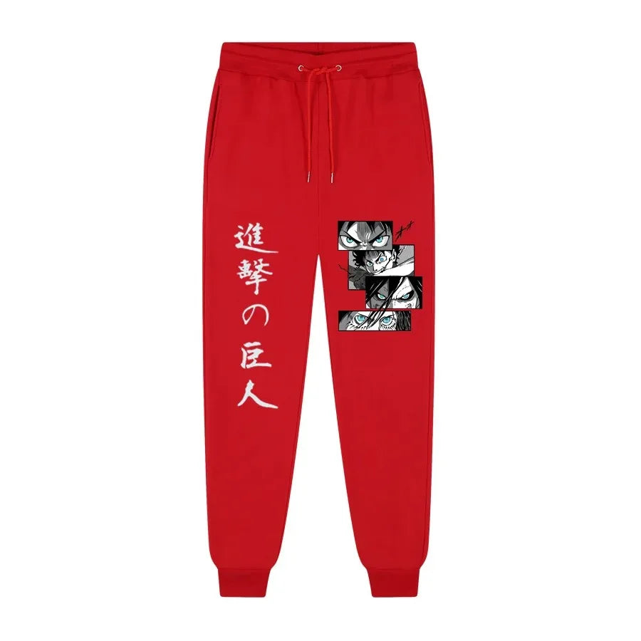Harajuku Attack on Titan Pants